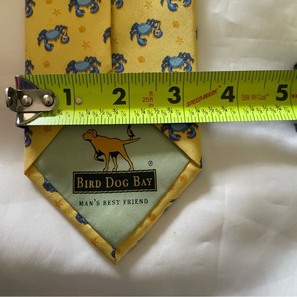 Lot 2 Bird Dog Bay Men's Neck Tie Excellent Condition 100% Silk - Picture 8 of 8